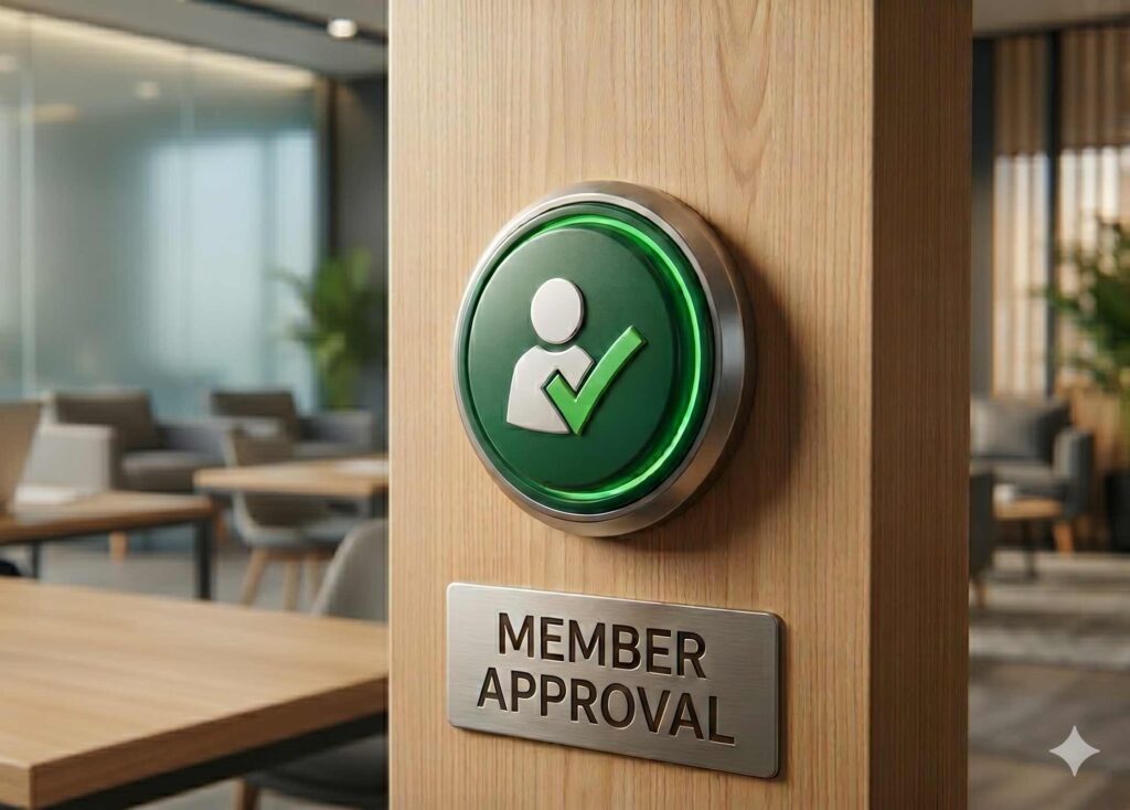 Approve Members - Revenue Society